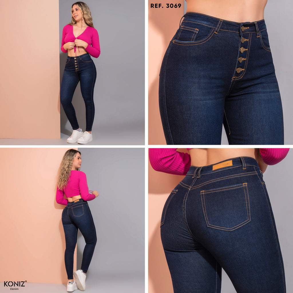 JEANS TIRO ALTO REF 3069