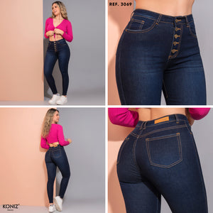 JEANS TIRO ALTO REF 3069