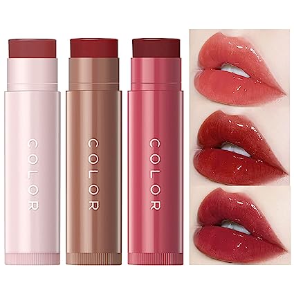 SET BÁLSAMO LABIAL KOREANO X 3 UNIDADES